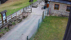 Terasa horského hotelu