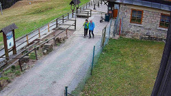 Terasa horského hotelu