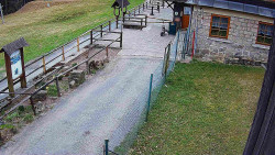 Terasa horského hotelu