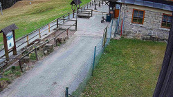 Terasa horského hotelu