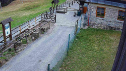 Terasa horského hotelu