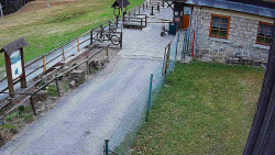 Terasa horského hotelu