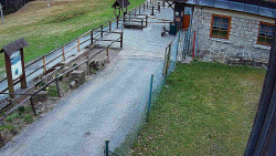 Terasa horského hotelu