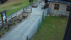 Terasa horského hotelu