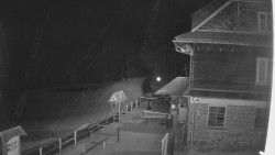 Terasa horského hotelu