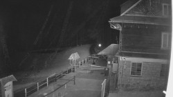 Terasa horského hotelu