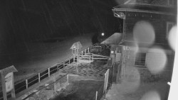 Terasa horského hotelu