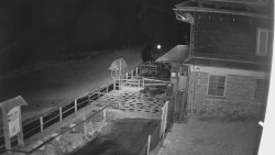 Terasa horského hotelu