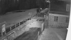 Terasa horského hotelu