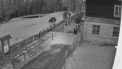 Terasa horského hotelu