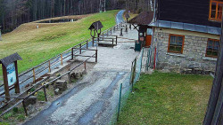 Terasa horského hotelu