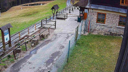 Terasa horského hotelu