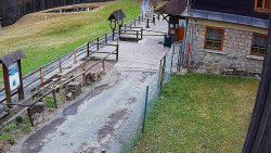 Terasa horského hotelu