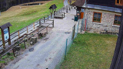 Terasa horského hotelu