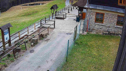 Terasa horského hotelu