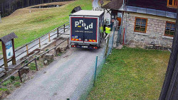 Terasa horského hotelu