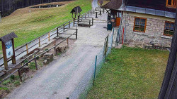 Terasa horského hotelu