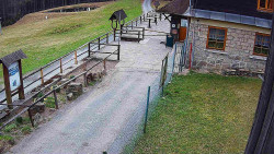 Terasa horského hotelu