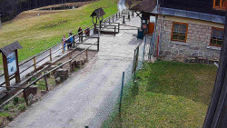 Terasa horského hotelu