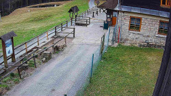 Terasa horského hotelu