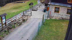 Terasa horského hotelu