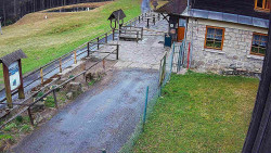 Terasa horského hotelu