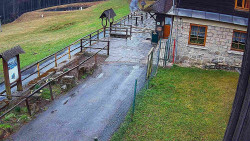 Terasa horského hotelu