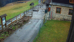 Terasa horského hotelu