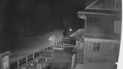 Terasa horského hotelu