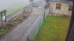 Terasa horského hotelu