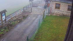 Terasa horského hotelu