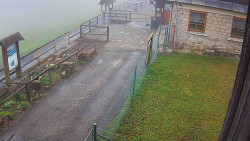 Terasa horského hotelu