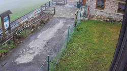 Terasa horského hotelu