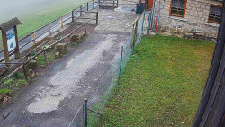 Terasa horského hotelu