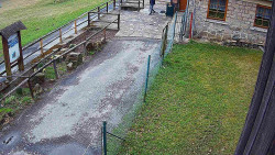 Terasa horského hotelu