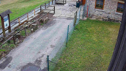 Terasa horského hotelu