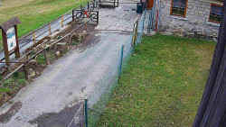 Terasa horského hotelu