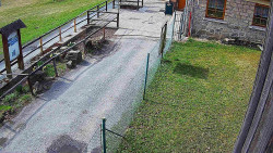 Terasa horského hotelu