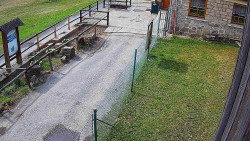 Terasa horského hotelu