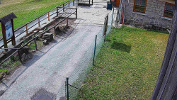 Terasa horského hotelu