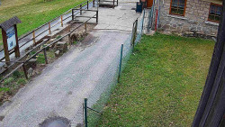 Terasa horského hotelu