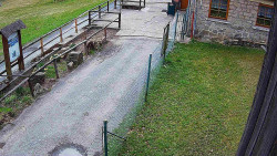 Terasa horského hotelu