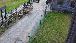 Terasa horského hotelu