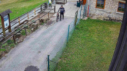 Terasa horského hotelu