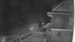 Terasa horského hotelu