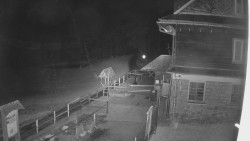 Terasa horského hotelu