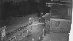 Terasa horského hotelu