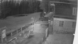 Terasa horského hotelu