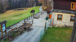 Terasa horského hotelu