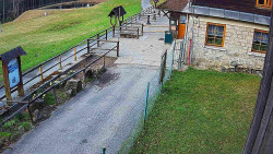 Terasa horského hotelu